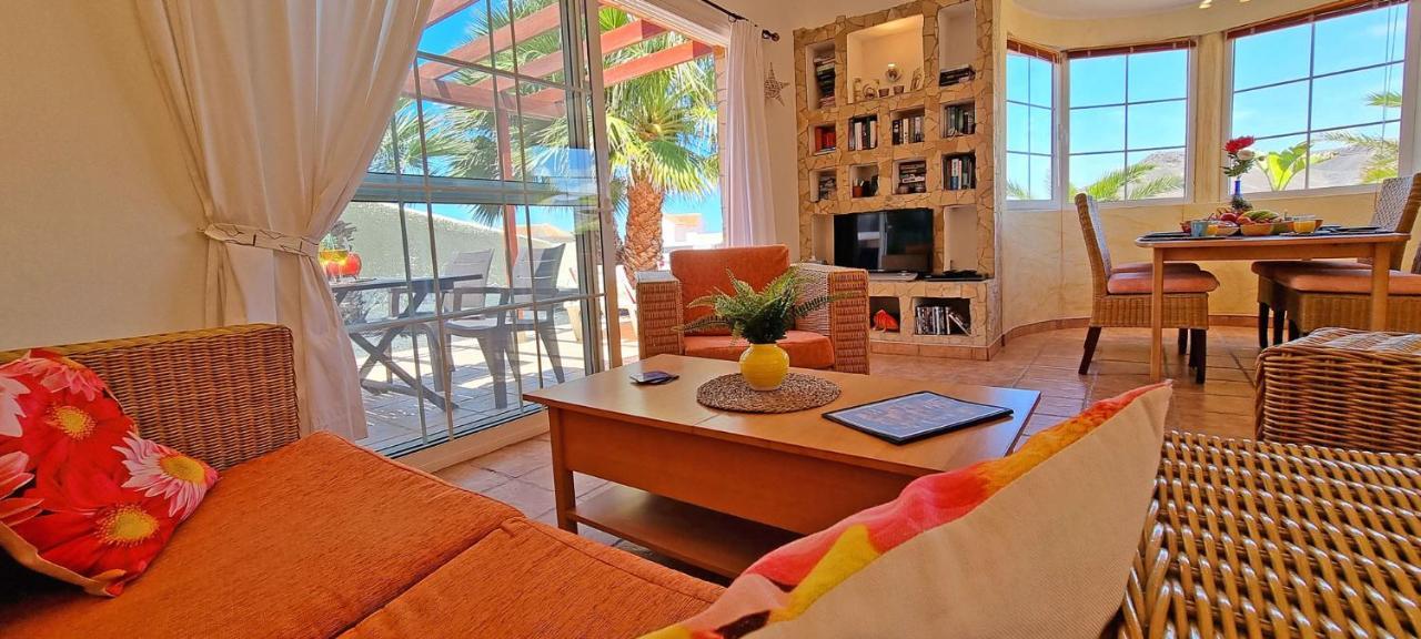 Ferienhaus Casa Oasis - La Pared - Garten - Meerblick מראה חיצוני תמונה