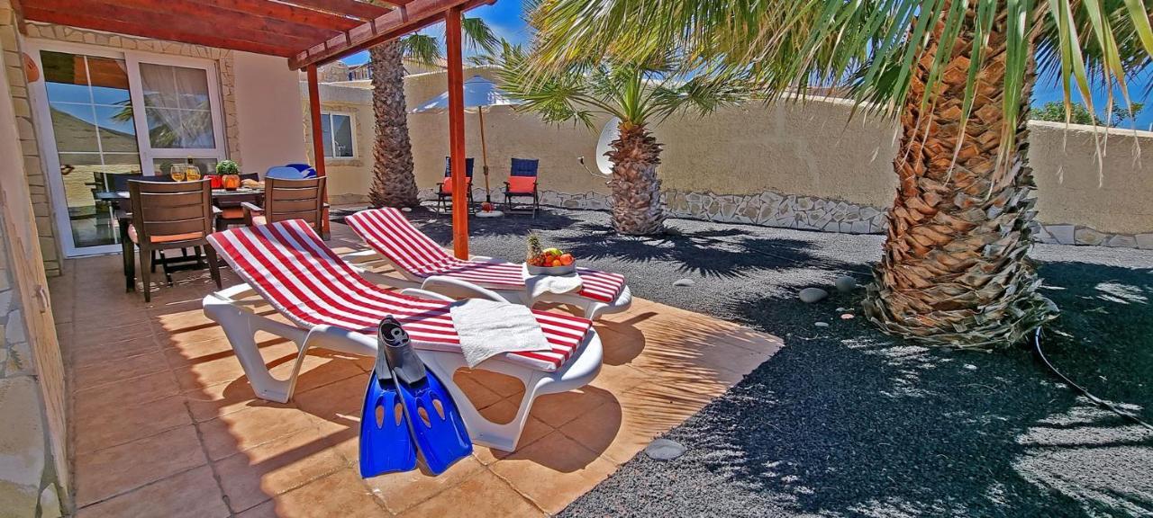 Ferienhaus Casa Oasis - La Pared - Garten - Meerblick מראה חיצוני תמונה