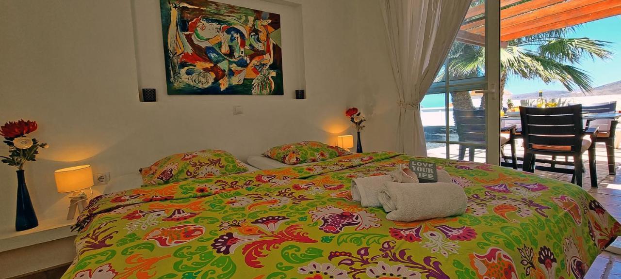 Ferienhaus Casa Oasis - La Pared - Garten - Meerblick מראה חיצוני תמונה