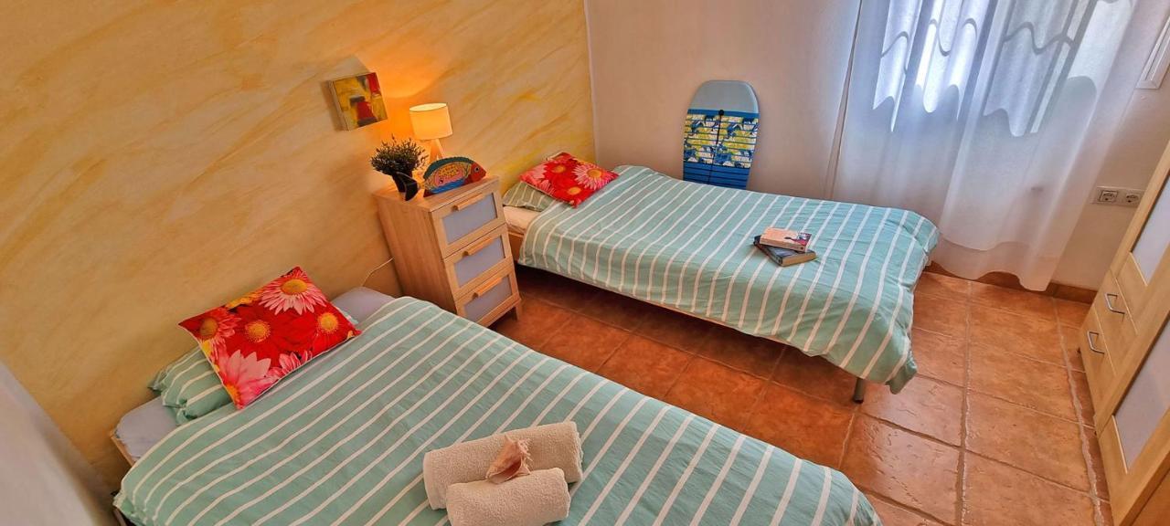 Ferienhaus Casa Oasis - La Pared - Garten - Meerblick מראה חיצוני תמונה