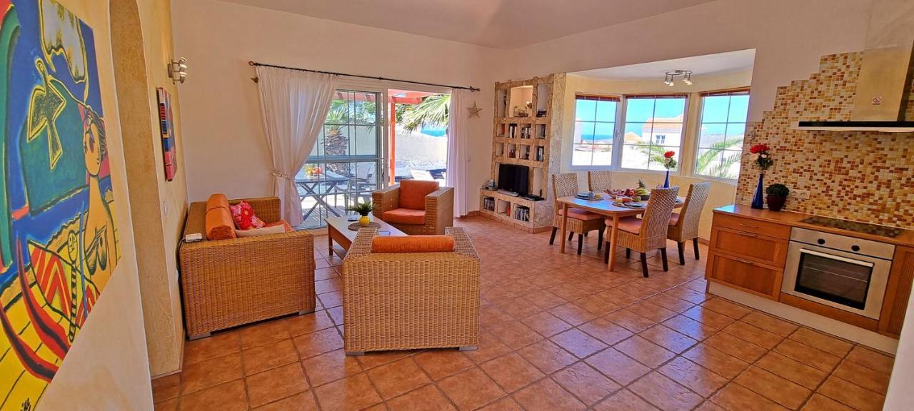 Ferienhaus Casa Oasis - La Pared - Garten - Meerblick מראה חיצוני תמונה