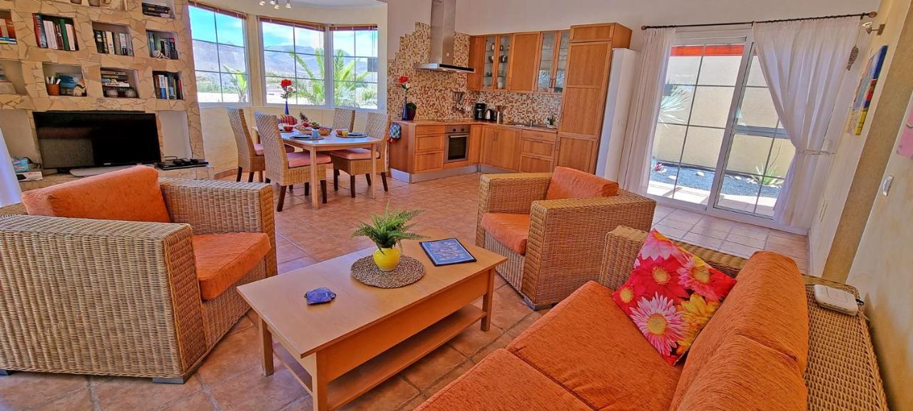 Ferienhaus Casa Oasis - La Pared - Garten - Meerblick מראה חיצוני תמונה